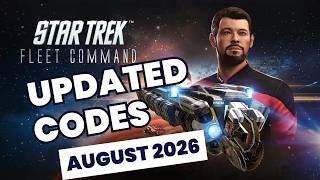 Star Trek Fleet Command Codes August 2026 | All Working STFC Promo Codes
