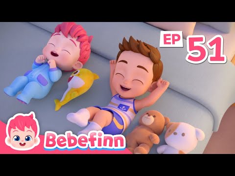 Ten in a Bed | EP51 | Number Song | Count Together | Bebefinn Nursery Rhymes & Kids Songs