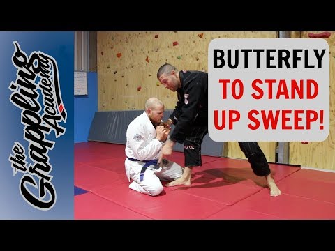 Butterfly To Stand Up Sweep!