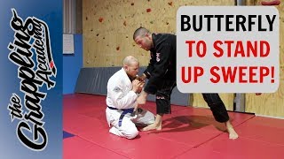 Butterfly To Stand Up Sweep!