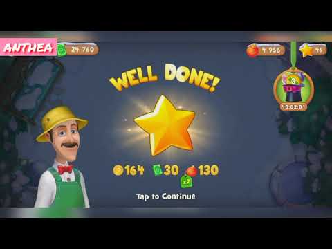 Gardenscapes Level 7291 & 7292 & 7293