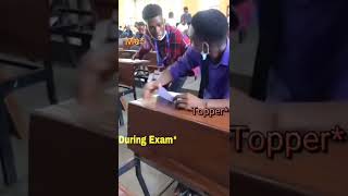 Me during exam video