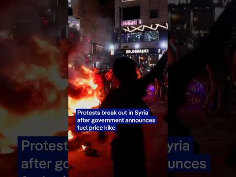 Syria: Protests erupt over fuel price hikes | DW News