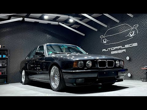 BMW E34 Intense Detail Job / Deep cleaning / IN&OUT Detailing / Art de Shine Graphene Coating