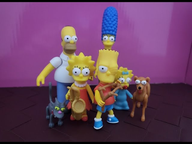 Vídeo relacionado con Pack múltiple de Figuras de Los Simpson de 6,35 cm (2,5 Pulgadas) de la Ciudad de Springfield