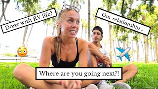 USA ROAD TRIP Q&A + Where I'm Going Next! ✈️