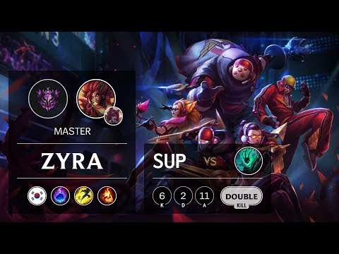 Zyra Support vs Thresh - KR Master Patch 9.13