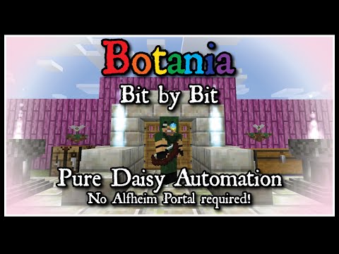 Botania: Bit by Bit - Pure Daisy Automation