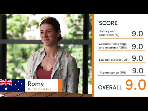 IELTS SPEAKING Mock Exam - Romy from Australia 🇦🇺🎓-  Band 9.0 (!) (Part 1, Part 2, Part 3)