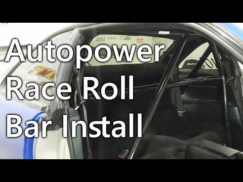 Autopower Race Roll Bar Install in S14 240sx