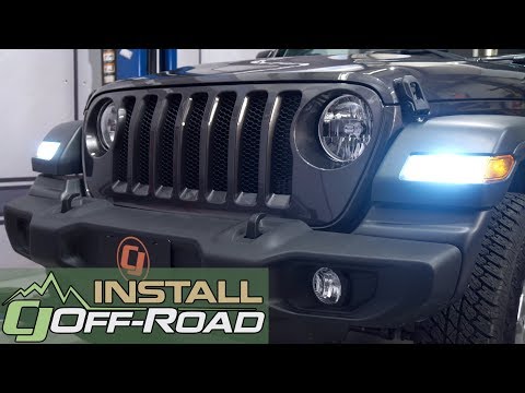 2018 Jeep Wrangler JL Diode Dynamics Front Turn Signal Bulb LED Installation