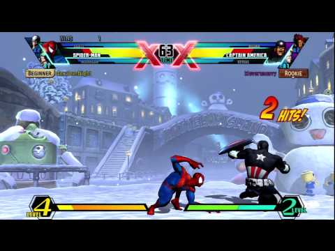 Ultimate Marvel vs Capcom 3 (PS3) -- Non-Ranked Matches 145 - Dante Sampler 1