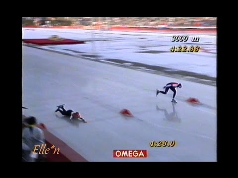 Winter Olympic Games Albertville 1992 - 3 km Börner - Van Gennip