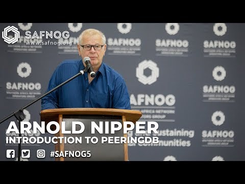 Introduction to PeeringDB - Arnold Nipper, DE-CIX