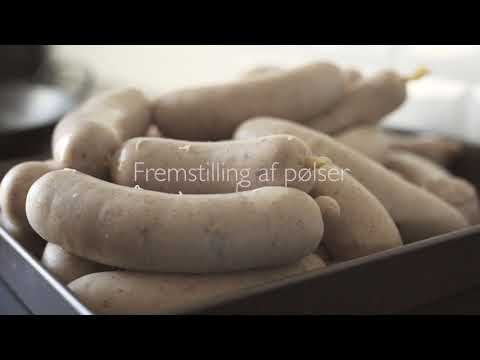 Pølsemageri med manuel pølsestopper