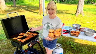 LARGE FAMILY BLACKSTONE Breakfasts, Lunches, Dinners Marathon Cooking Day!!