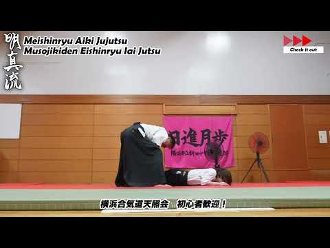 Meishinryu Aikido techniques 明真流　合気道の稽古 #aikido #合気道 #天照会 2026 0821 01