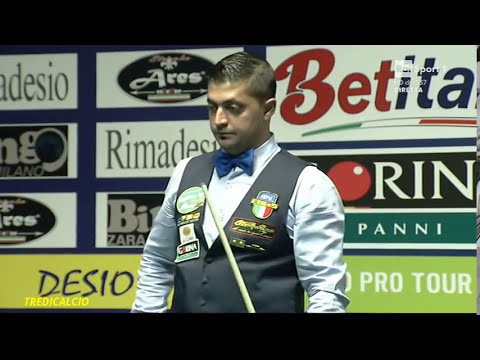 QUARTA vs ANIELLO - FINALE 1^PROVA BILIARDO BTP 2016/17 DESIO