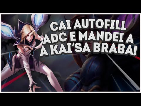 CAI AUTOFILL ADC E MANDEI A KAI'SA BRABA PRA CIMA DELES - KAISA ADC GAMEPLAY HIGHLIGHTS