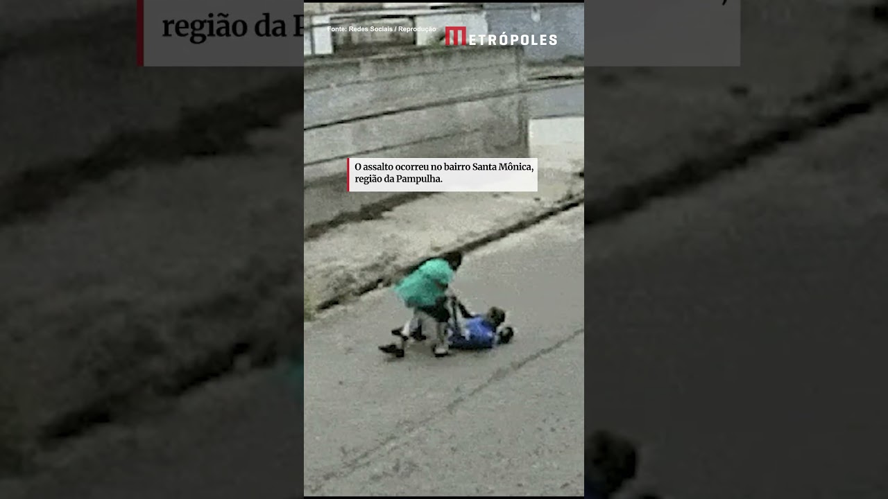 Homem de 80 anos é atacado, assaltado e jogado no chão em BH