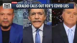 Geraldo Rivera LOSES IT on Hannity &amp; Bongino&#39;s COVID Lies
