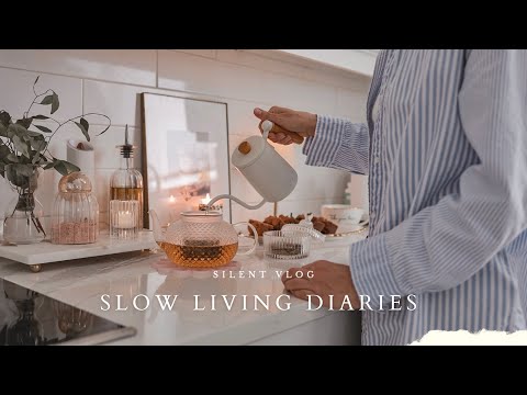 How I Start My Day at 5 AM / Self-care day, alone time, healthy habits / Cozy Baking & Cooking