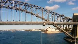 On the Dawn Princess, going under the Sydney Harbour Bridge