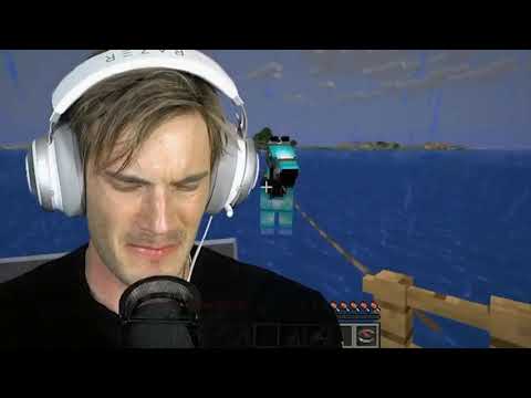 Pewdiepie loses and finds Sven underwater