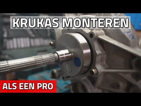 Installing the crankshaft like a PRO