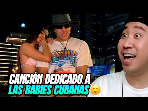 CANCIÓN DEDICADO A LAS BABIES CUBANAS 🇨🇺😮 Coreano Loco reacciona a Denzzell