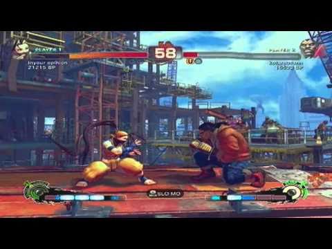 Super Street Fighter 4 IYO, Inyour opinion (Ibuki) vs Kotarosann (Balrog)