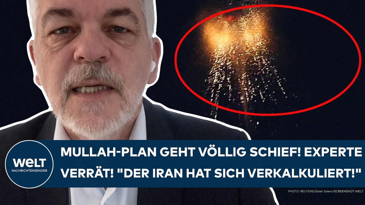 KRIEG IN NAHOST: Mullah-Plan geht völlig schief! Experte verrät! "Der Iran hat sich verkalkuliert!"