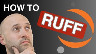 Get RUFF inside your Jupyter Notebook