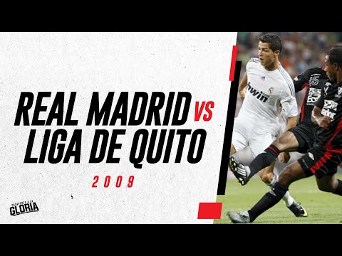 LIGA VS REAL MADRID 2009 COPA DE LA PAZ, DEBUT DE CRISTIANO RONALDO