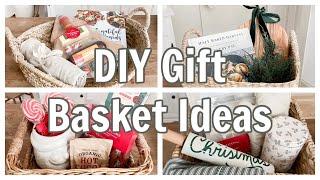 CHRISTMAS GIFT BASKET IDEAS 2022 | BUDGET FRIENDLY GIFTING | HOW TO ASSEMBLE A GIFT BASKET