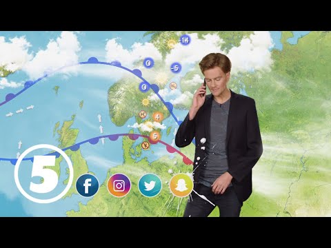 "Väder-Nils" raggar under tv-sändning