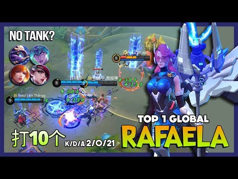 Tank? No Needed! S.A.B.E.R Savior Real Support Mode by 打10个 Top 1 Global Rafaela ~ Mobile Legends