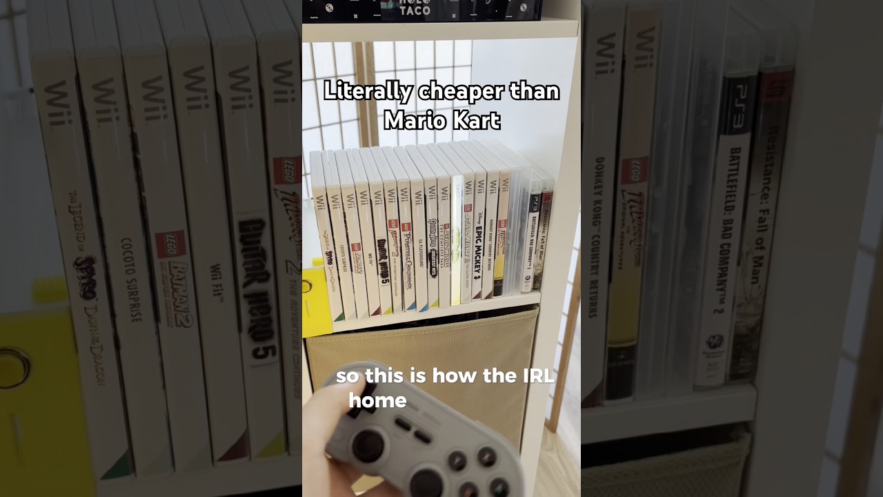 I Built An IRL Homescreen For My Games - YouTube
