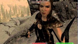 прохождение Skyrim без слов, сюжет :3 первая загадка