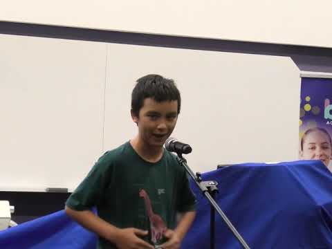 Mikail Jurin NQ- Blah Finalists- Primary School Grade 4/6. 17th June- James Cook Uni.#publictalk