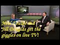 Neal Foulds and Jill Douglas get the giggles on ITV Snooker
