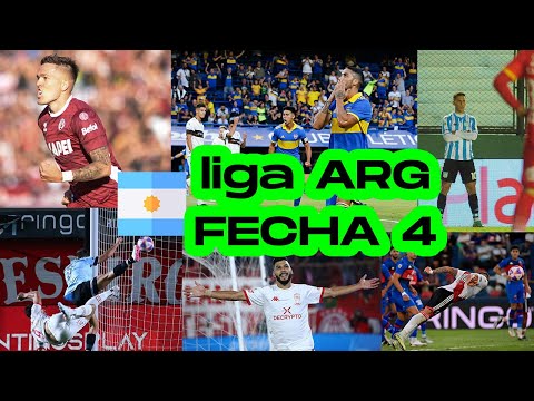 Futbol HOY Resumen ARGENTINA (RESULTADOS Futbol Argentino) Fecha 4 Liga 2023