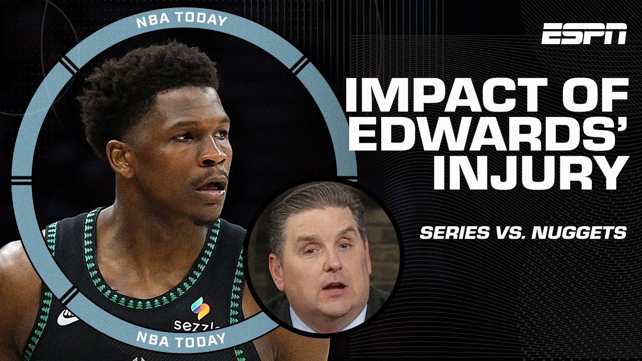 The Timberwolves' AWKWARD POSITION vs. the Nuggets without Anthony Edwards 😯 | NBA Today