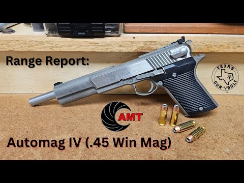 Range Report: AMT (Arcadia Machine & Tool) / IAI (Irwindale Arms Inc.) Automag IV - .45 Win Mag
