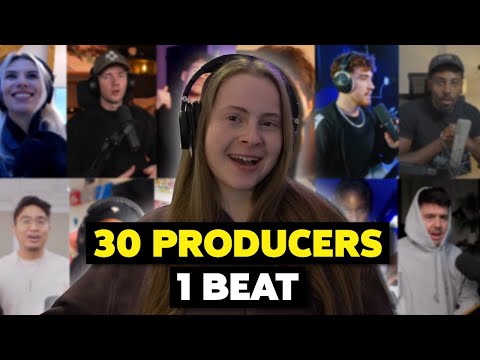 30 PRODUCERS MAKE 1 BEAT (CRAZY)