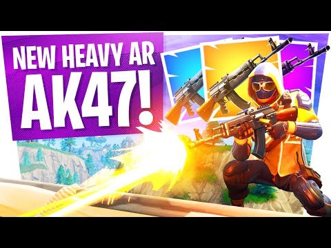 The NEW Heavy Assault Rifle in Fortnite! - How good is this NEW AK47 AR?