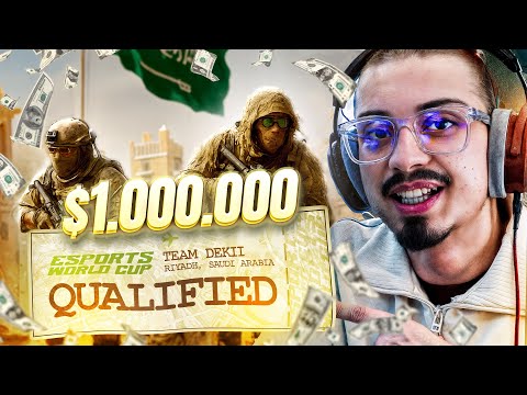 This is how I qualified for the $1,000,000 EWC LAN!