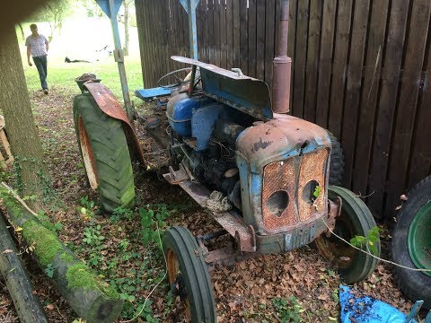 Fordson super major first start up after 5+ years