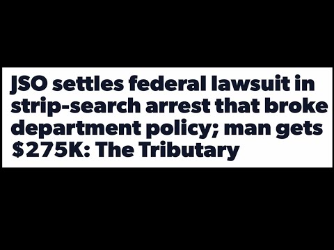 $275,000 Lawsuit-Unlawful Search