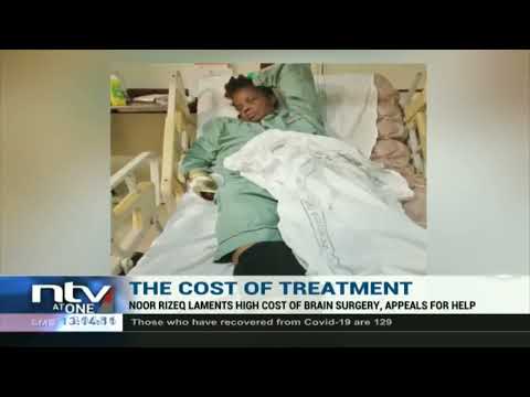 Noor Rizeq laments high cost of brain surgery, appeals for help